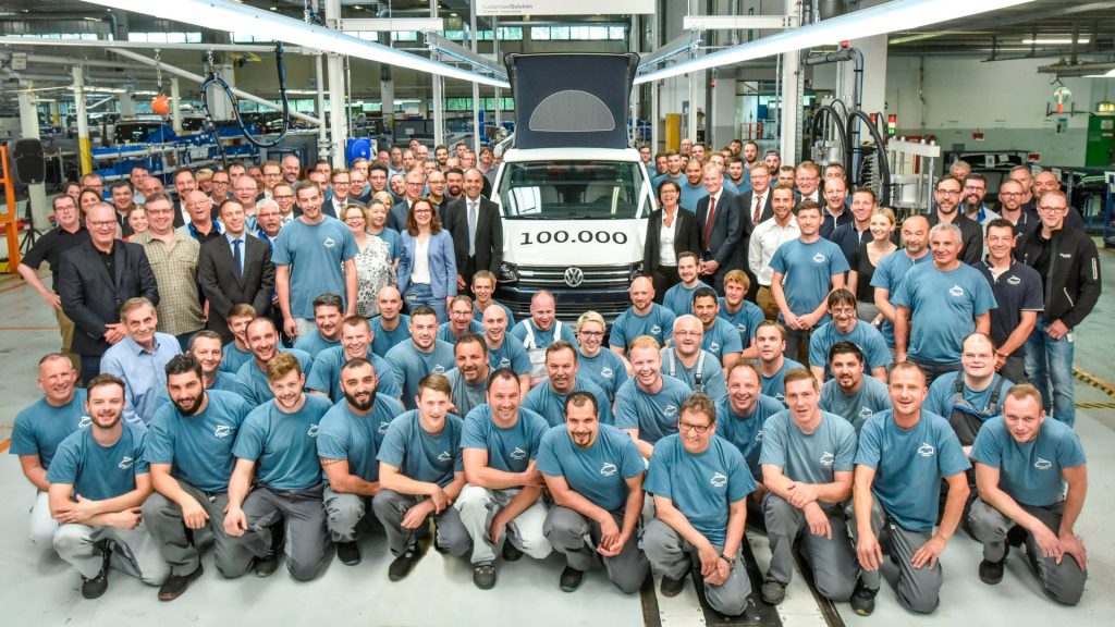 100.000 geproduceerde Volkswagen California’s